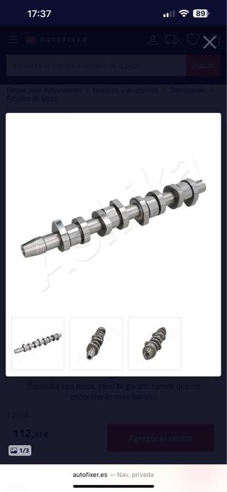 Árbol de levas TDI ARL bpx asz