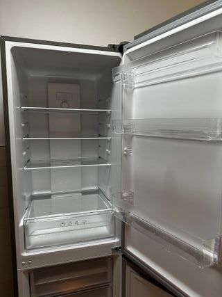 Nevera combi gris