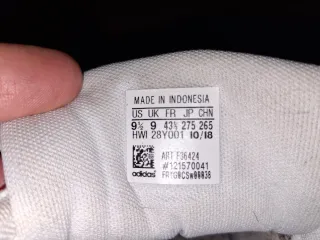 Zapatillas Adidas Blancas 43 1/3