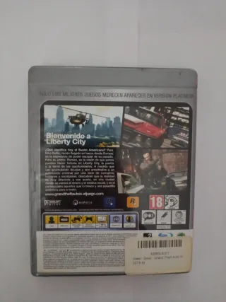 Grand Theft Auto IV PS3 Platinum