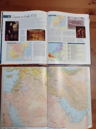 Enciclopedias Visuales, Libro Consulta, Atlas.