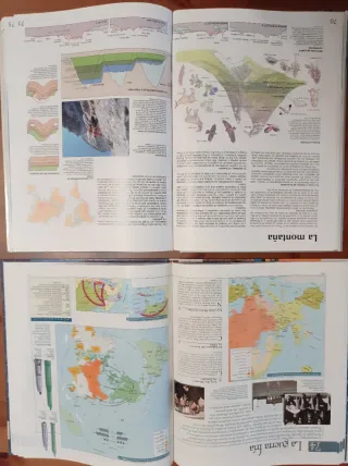 Enciclopedias Visuales, Libro Consulta, Atlas.