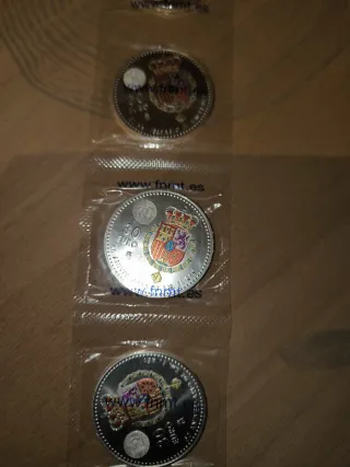 10 Monedas Plata 30€ 2018