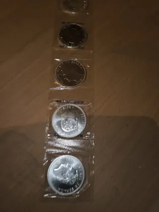 10 Monedas Plata 30€ 2018