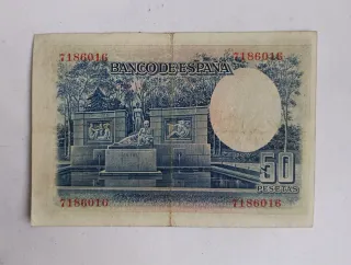 Billete 50 Pesetas Banco de España 1935