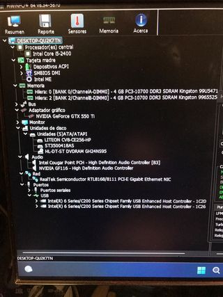 PC Asus Minecraft Intel i5 GTX550Ti SSD HDD