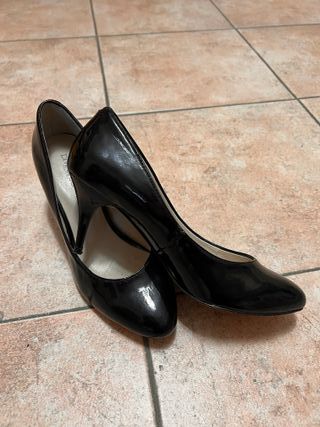 Décolleté DIVE & CO. Vernice Tacco Medio