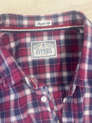 Camisa cuadros Classic Studio Talla M