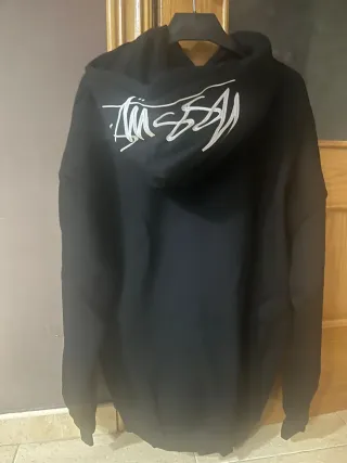 Sudadera Stussy Negra Nueva Sin Etiqueta