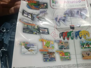 Folleto promocional Nintendo 64/Game boy.