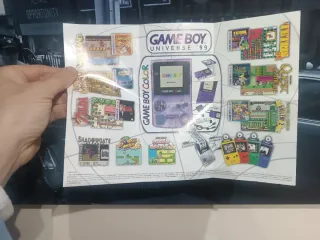 Folleto promocional Nintendo 64/Game boy.