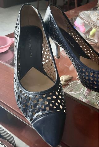 Zapato salón en piel de Purificación Garcia 38