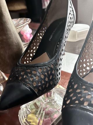 Zapato salón en piel de Purificación Garcia 38