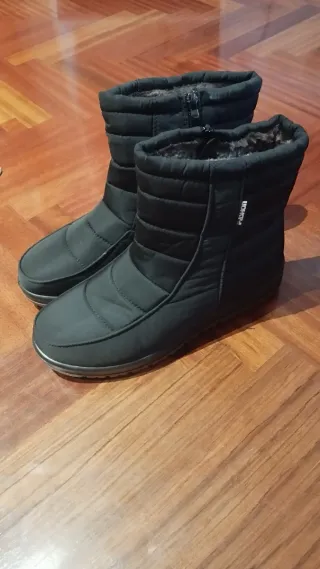 Botas de nieve mujer negras