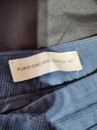 Pantalón Purificación García Azul