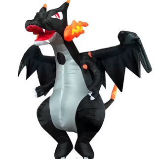 Disfraz inflable dragón Talla L