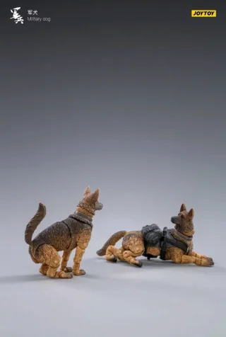Joytoy 1/18 Set 2 Pastores Alemanes Militares