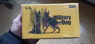 Joytoy 1/18 Set 2 Pastores Alemanes Militares