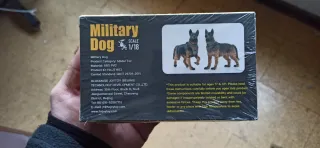 Joytoy 1/18 Set 2 Pastores Alemanes Militares