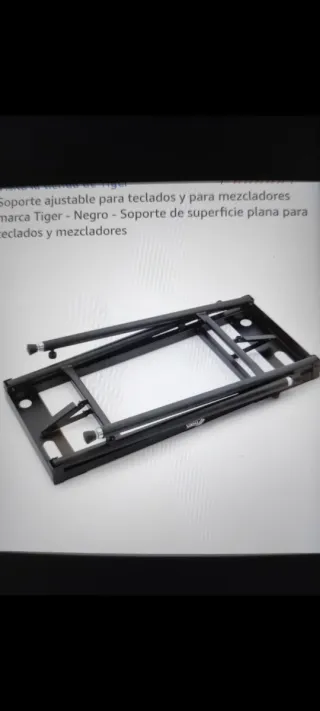 Soporte Teclado piano Tiger Plegable