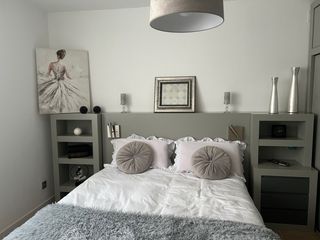 Cabecero 150cm con Mesitas Integradas