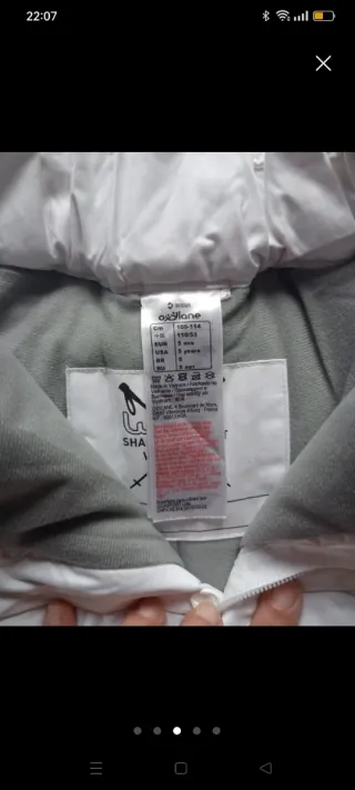 Pantalón nieve Talla 5 años