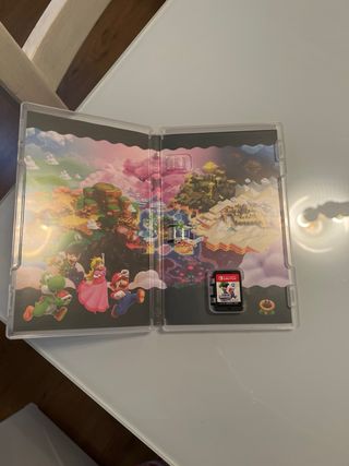 Nintendo Switch Blanca + M. Bros Wond + Mando