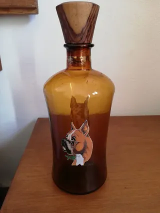 Juego licor vintage perros 7 piezas