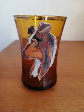 Juego licor vintage perros 7 piezas