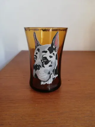 Juego licor vintage perros 7 piezas