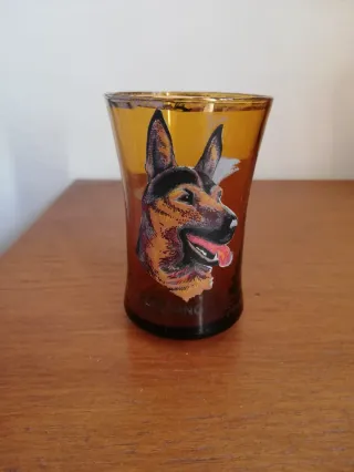Juego licor vintage perros 7 piezas