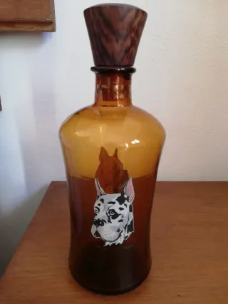 Juego licor vintage perros 7 piezas