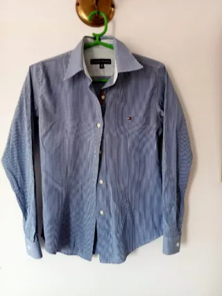 Camisa Tommy Hilfiger cuadros S/36/8