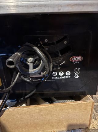 Sierra Circular de Mesa con patas desmontable