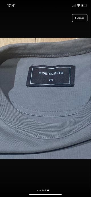 Camiseta Nude Project Básica Beige