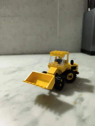 Lego 6658 vintage "Ruspa con Minifigura "