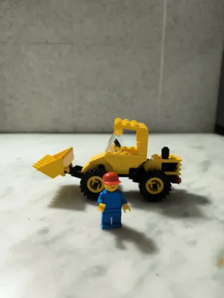 Lego 6658 vintage "Ruspa con Minifigura "