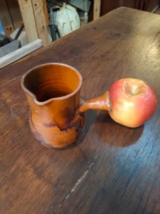 Chocolatera de cerámica artesanal ANTIGÜEDAD