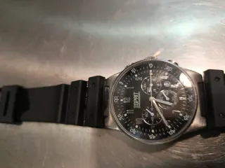 Reloj Esprit Chronograph Negro y Plateado