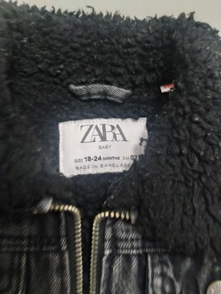 Giubbotto Zara Baby con pelliccia