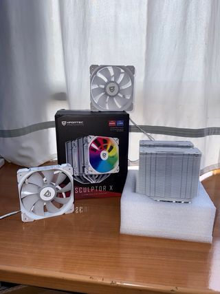 Disipador Nfortec Sculptor X Blanco