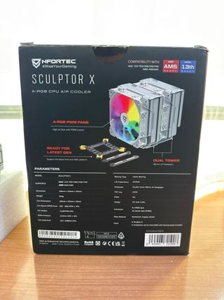 Disipador Nfortec Sculptor X Blanco