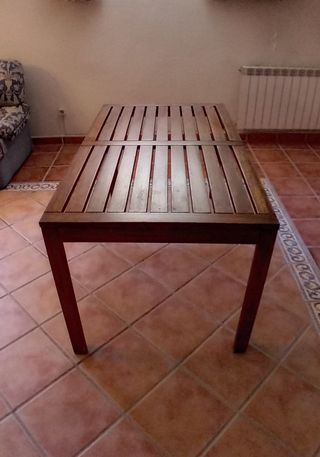 Mesa de teca para jardín/terraza