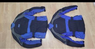 Chaqueta de moto acolchada