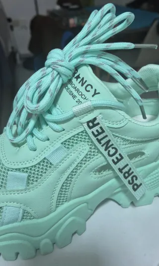 Zapatillas deportivas casual verdes