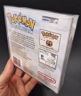 Pokemon Gold 1997 español Oro Game Boy Color