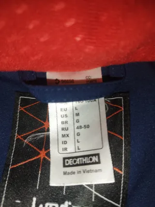 Conjunto esquí hombre Decathlon azul