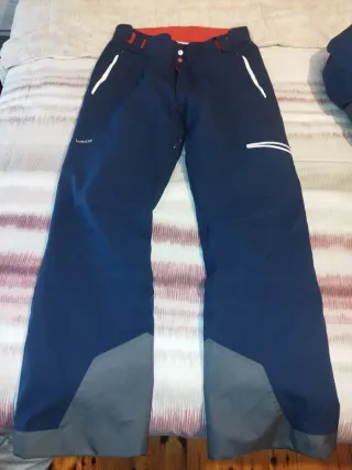 Conjunto esquí hombre Decathlon azul