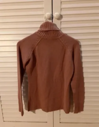 Jersey TEX cuello alto rosa