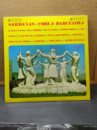 Lote 6 vinilos sardanas